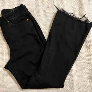Judy Blue Black Tummy Control Flare Jeans